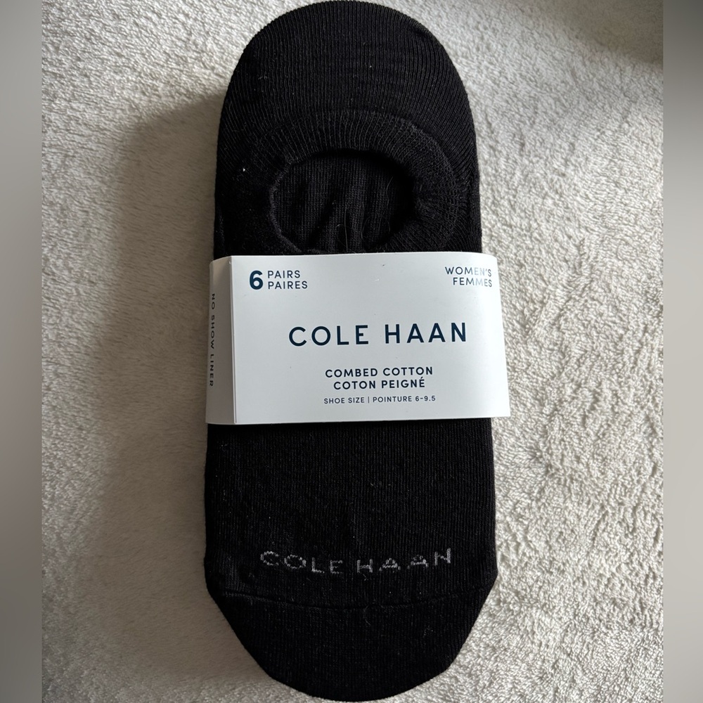 (FREE With Purchase) Cole Haan No Show Socks, Size 6-9.5